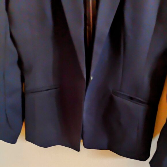 H&M Navy blue blazer jacket - Picture 3 of 6